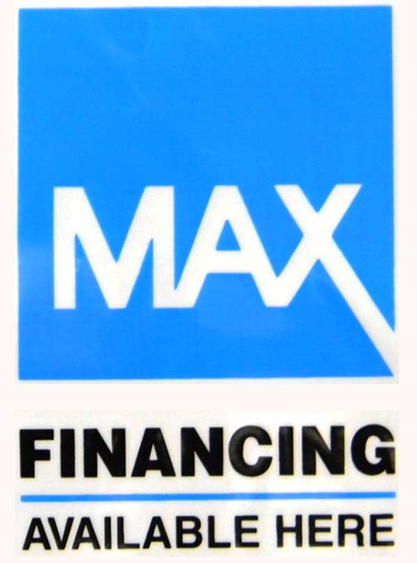 Max Financing Available Here