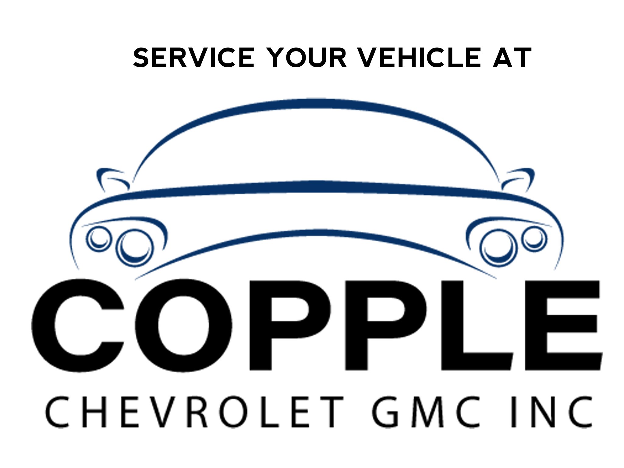 SERVICE YOUR VEHICLE AT Copple Chevrolet GMC Inc