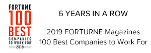 Fortune 100 best companies to work for 6 years in a row
