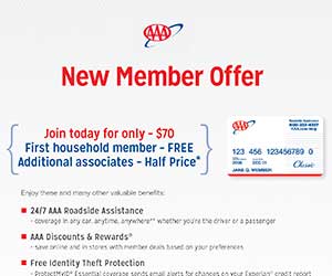 AAA New Member Offer
