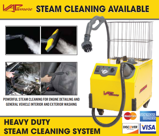 Steam Cleaning Available