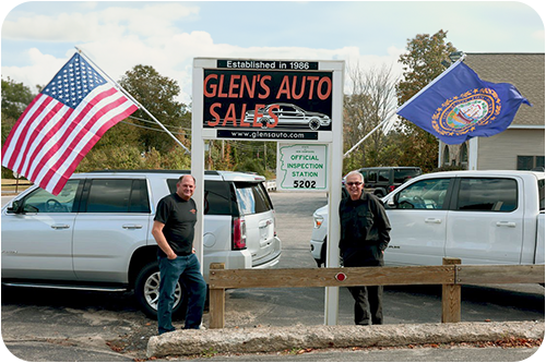 Glen's Auto Sales Lot