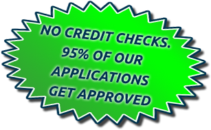 no credit checks. drive today with as low as $888 down