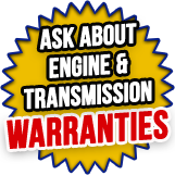 ask about engine & transmission warranties